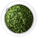 Parsley flat machine dried